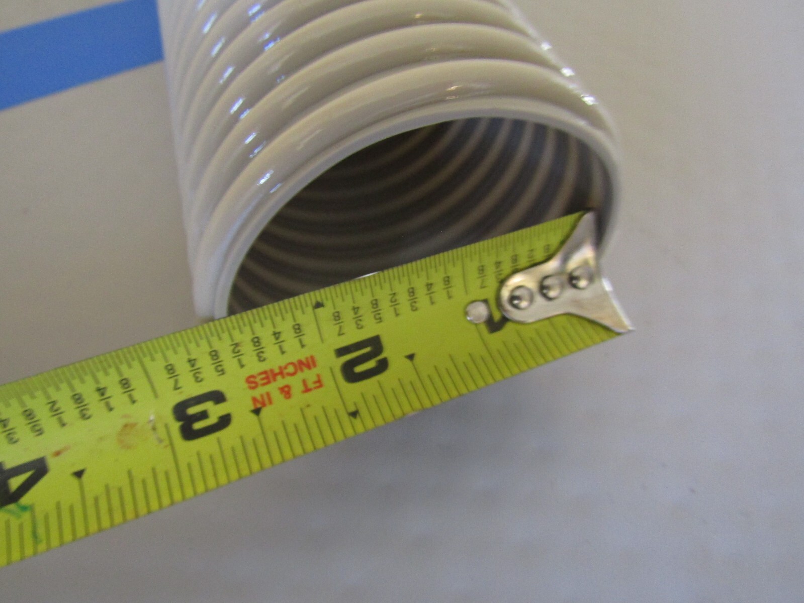 Adec Tubing 3 IN OD, EXT Corrugated, Gray, Length 22″, REF# 024.273.01
