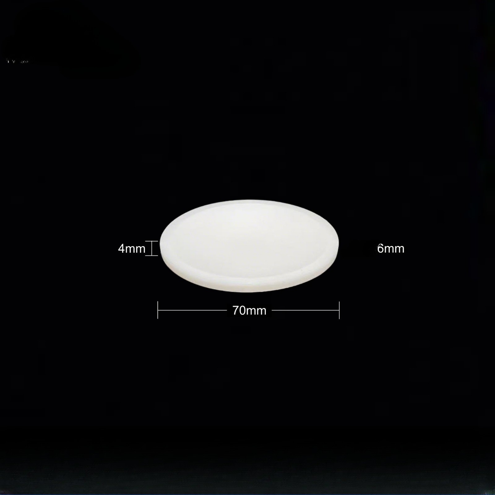 PTFE Evaporating Dish & Watch Glass High Temperature Resistant Lab Ware