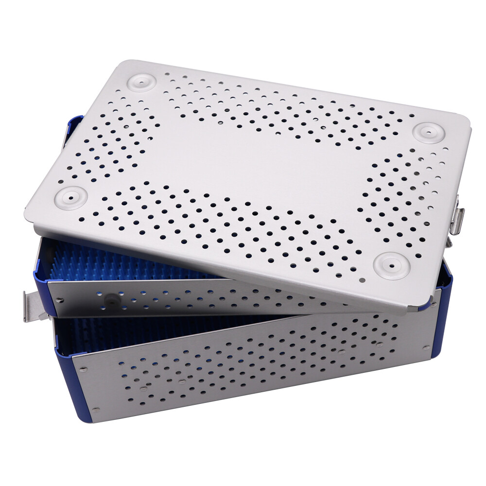 2x-300*200*90mmDouble-Layer Universal Sterilized Lens Disinfection Box Reusable