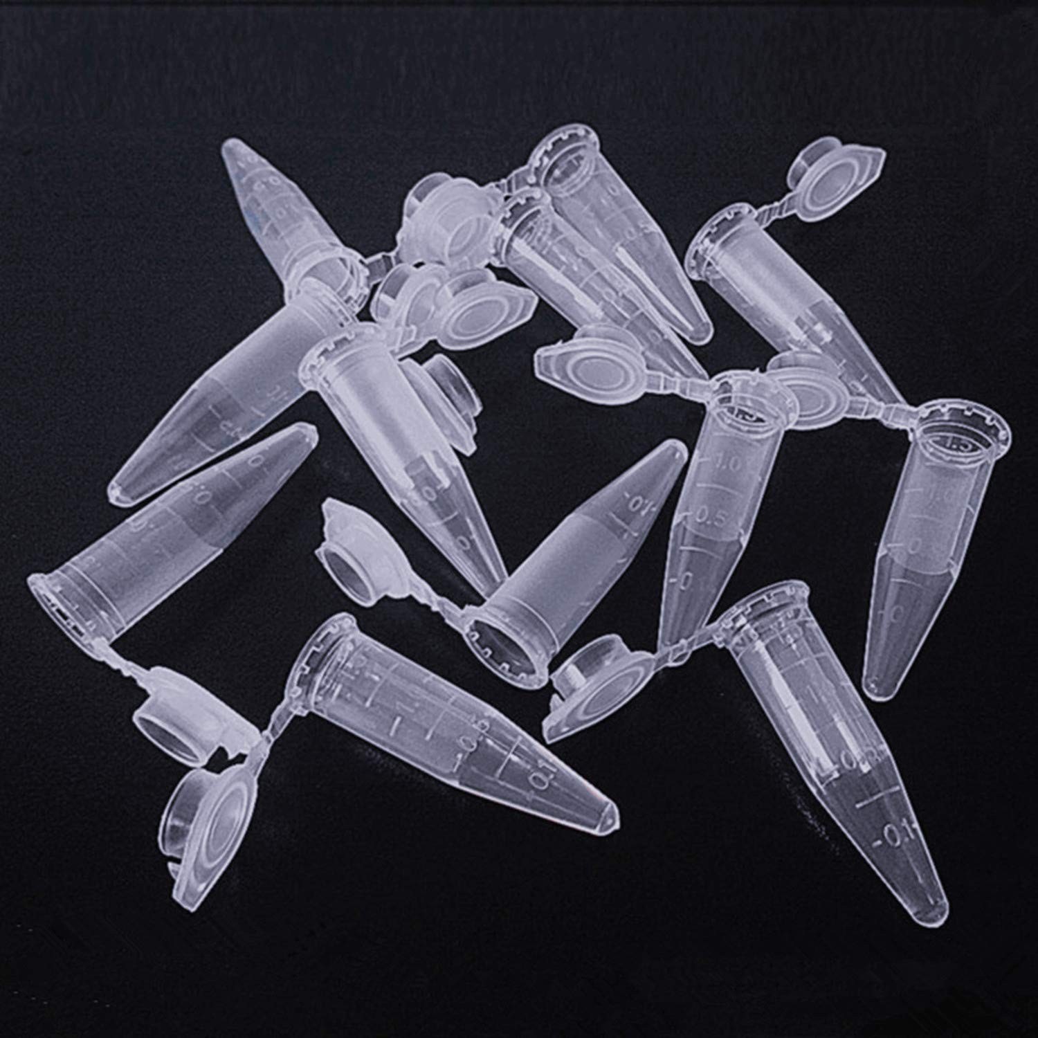 Versatile 0.5ml Micro Tubes with Snap Caps – Perfect for Samples, Crafts & More