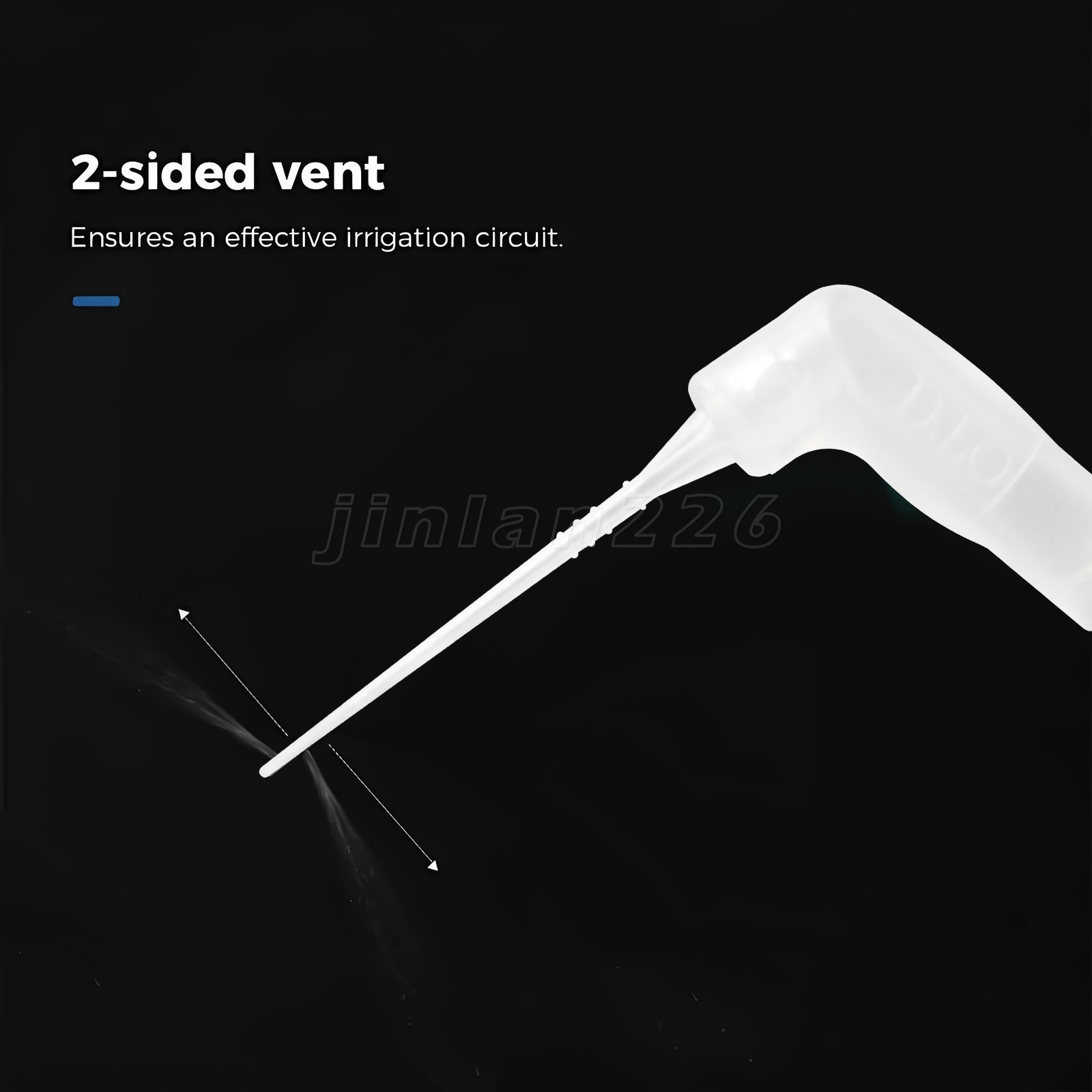 20-400Pcs Dental Endo Root Canal Tip Irrigator Irrigation Needle Tips Flushing
