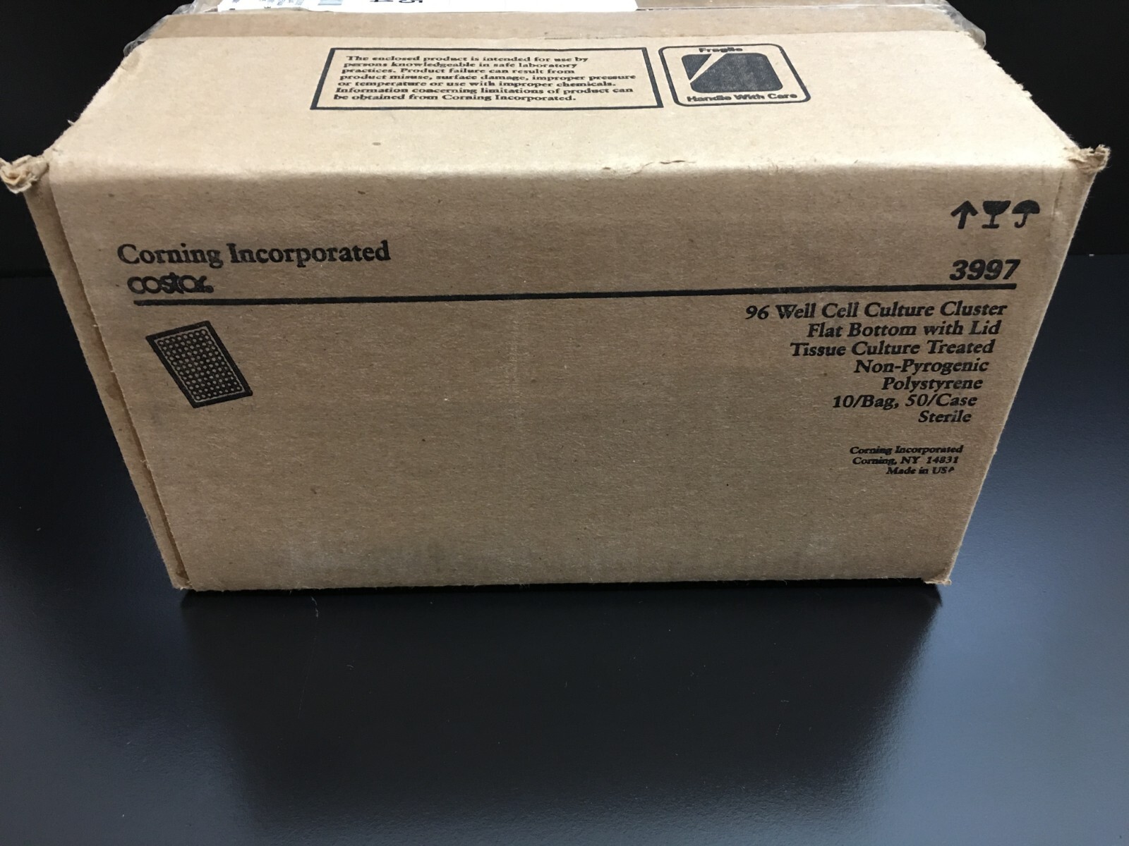 Corning Costar REf 3997 Clear 96-well Flat Bottom TC-treated Microplates