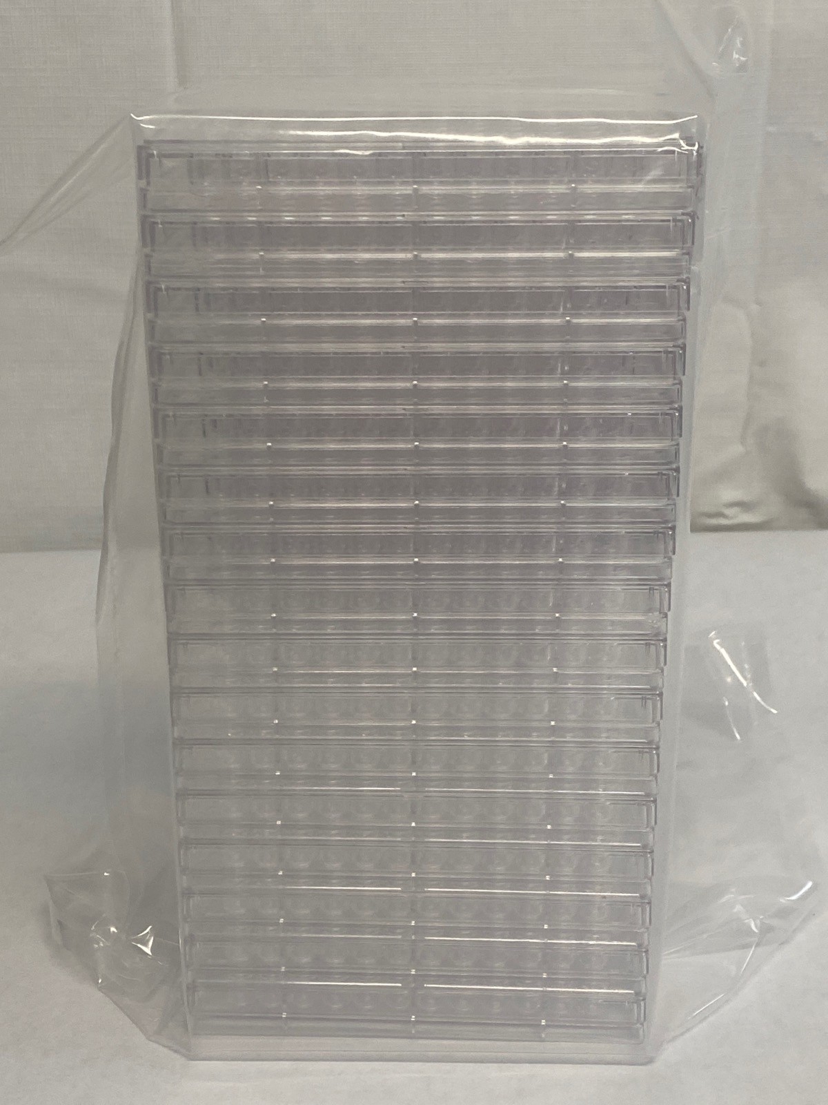 (16) CORNING Costar 96-Well PS Assay Microplates Clear Round Bttm Lid 3788