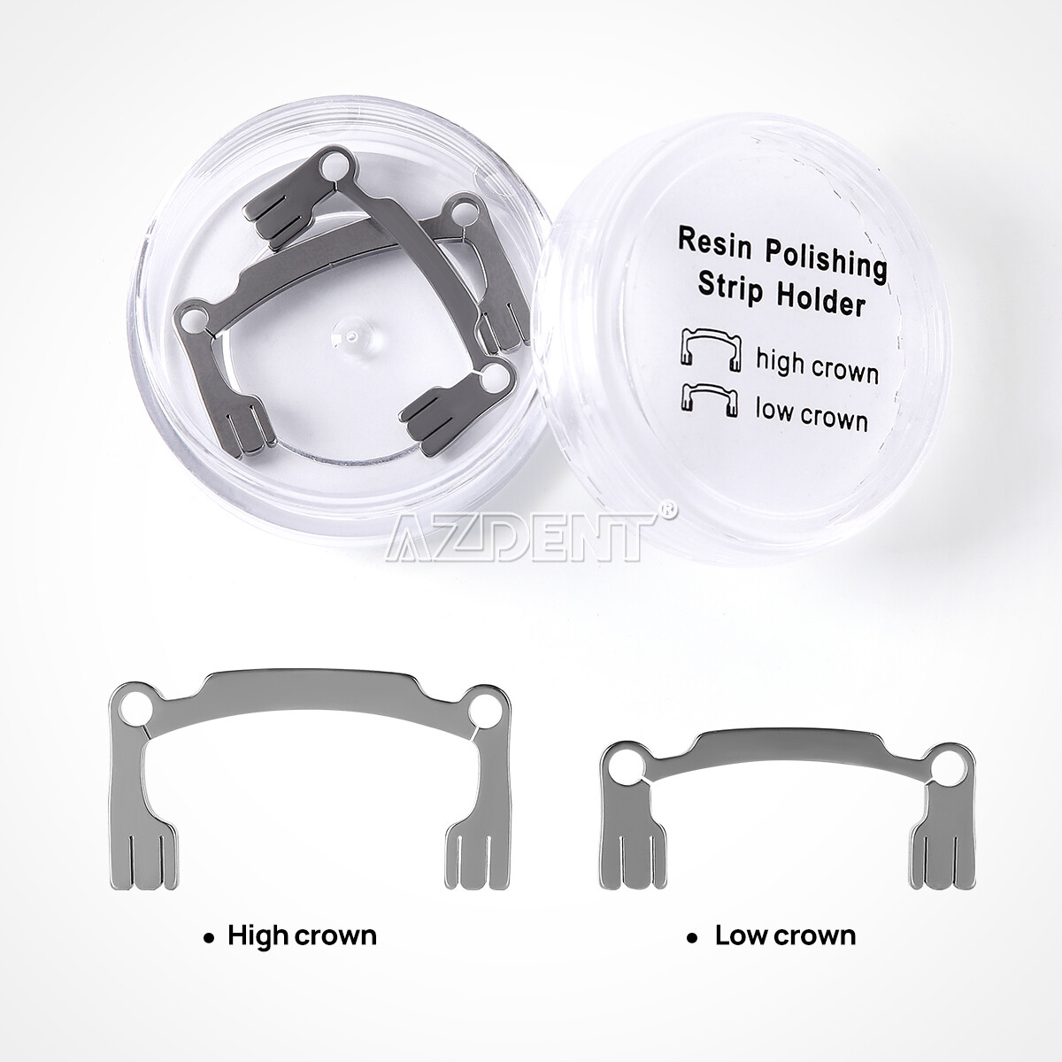 Dental Polishing Strips Composite Resin Polyester Sanding Finishing/Strip Holder