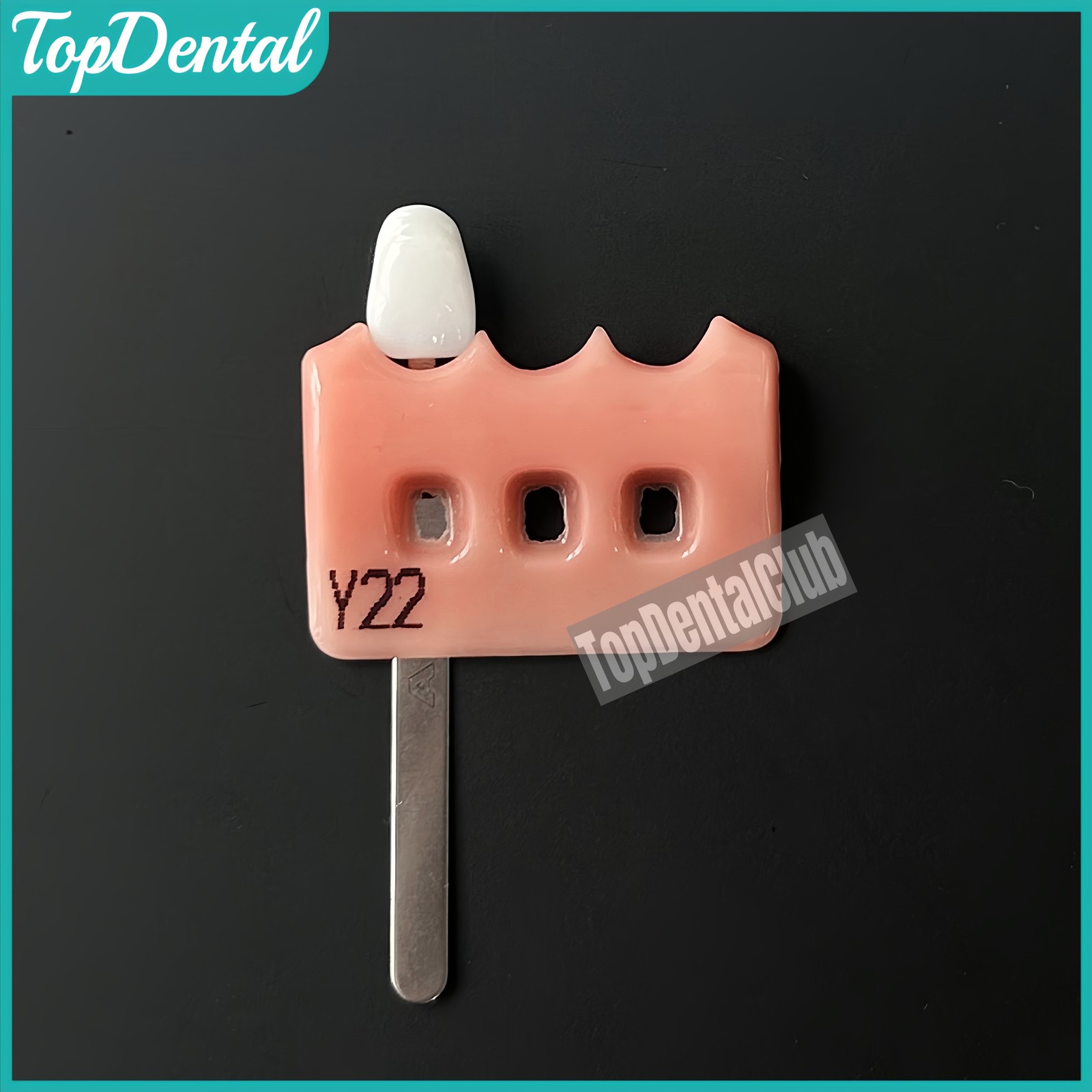 Dental SHOFU Gum Shade Gingiva Color Plate Indicator Tri-Color PN7040 Gummy Kit