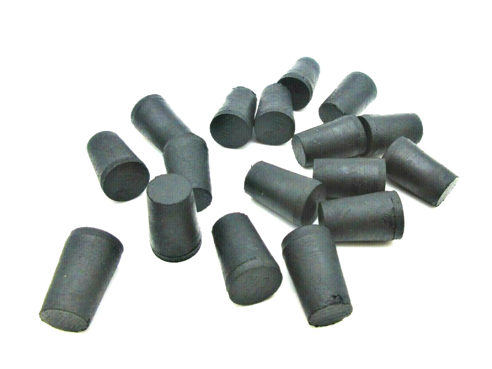 #000 Solid Rubber Stoppers Lab Tapered Plugs Rubber Corks Various Pack Sizes