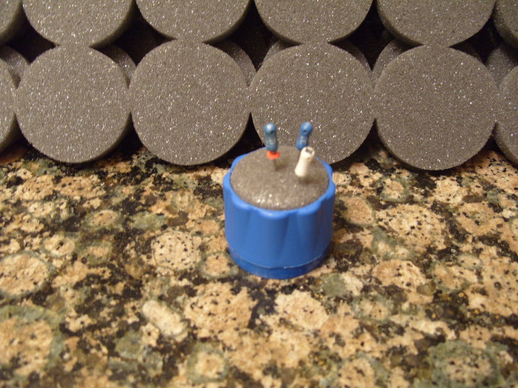 480 Gray Endodontic Foam Round sponges Endo Inserts