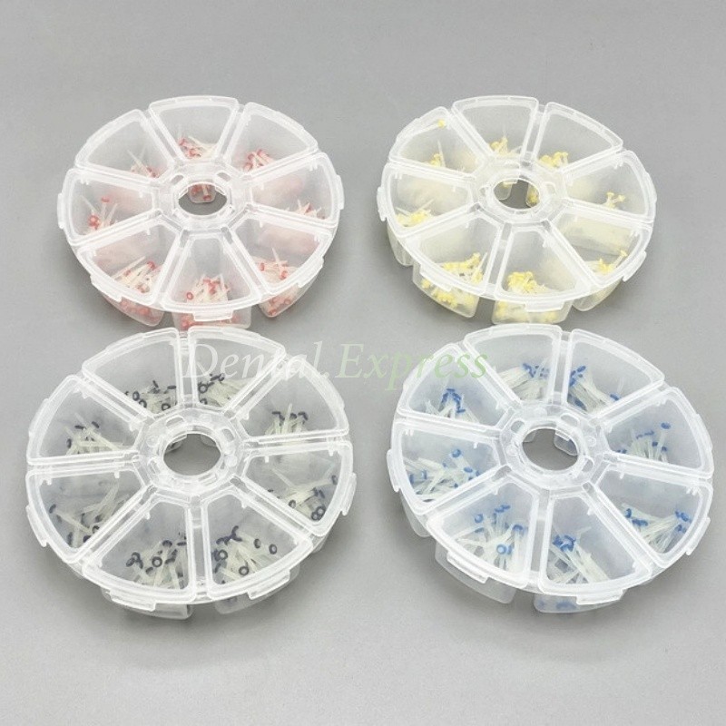 Dental Quartz Fiber Post Root Canal Pins Transparent Screw Post 1.2 1.4 1.6 1.8