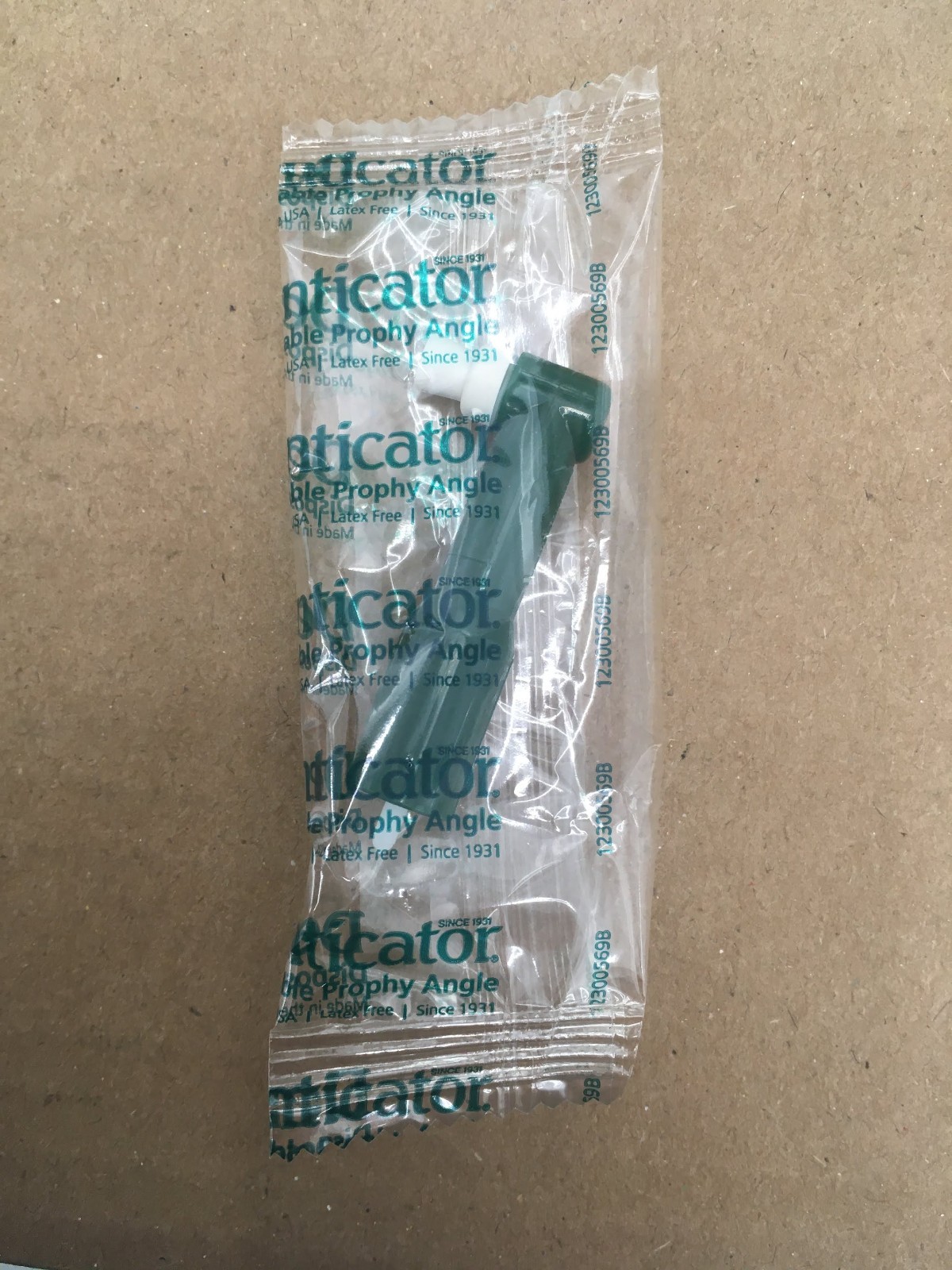 Denticator Original Green Prophy Angle (Firm White cup – 144ct) #501214