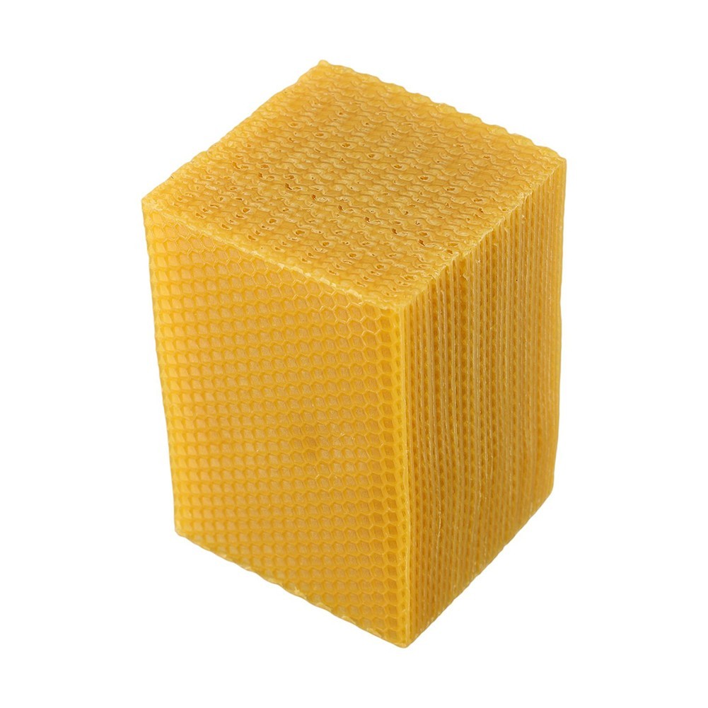 Craft and Bee Supplies Natural Beeswax Foundation Pack of 30 Size 9×13 2cm