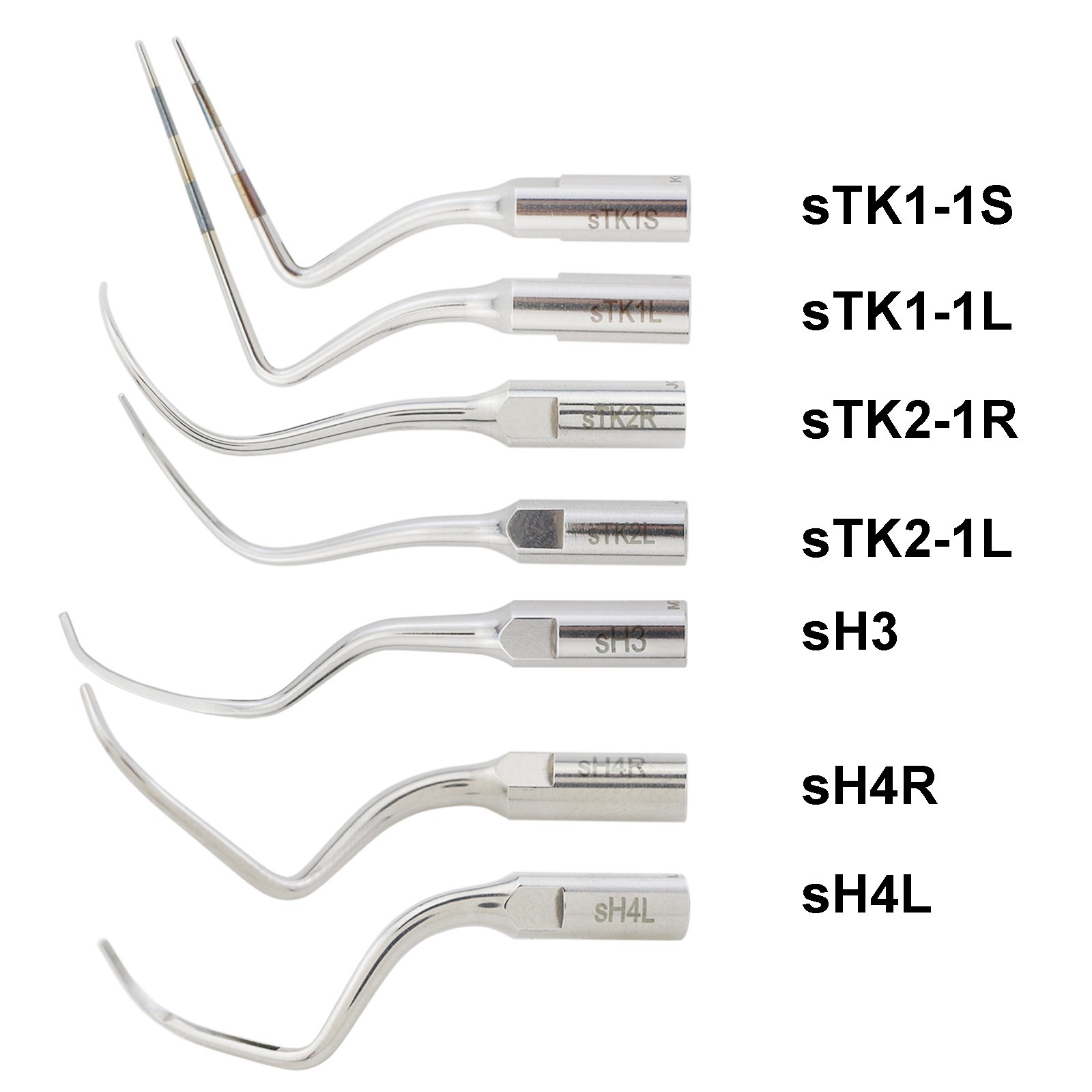 Dental LED Scaler Handpiece HS-7L HD-7L Acteon Satelec Newtron Tips #1 1S H3 10X