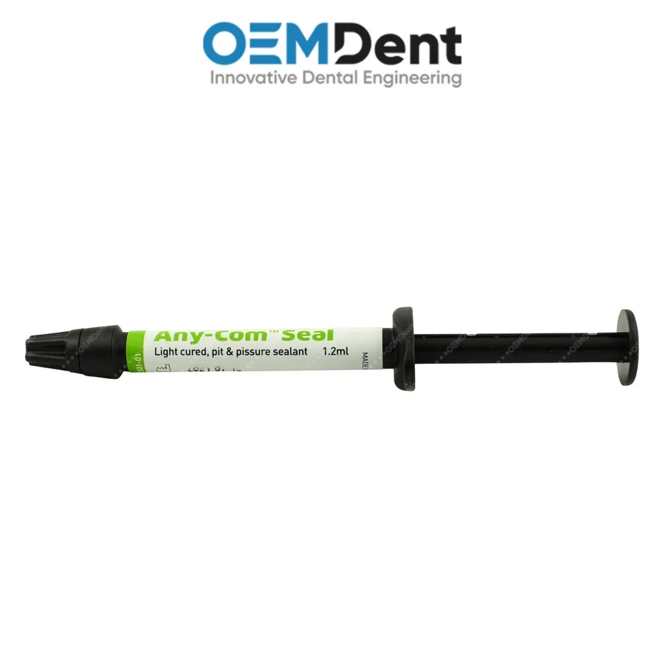 Dental Any-Com® Seal Pit & Fissure Sealant Syringes, Light Cure Restorations