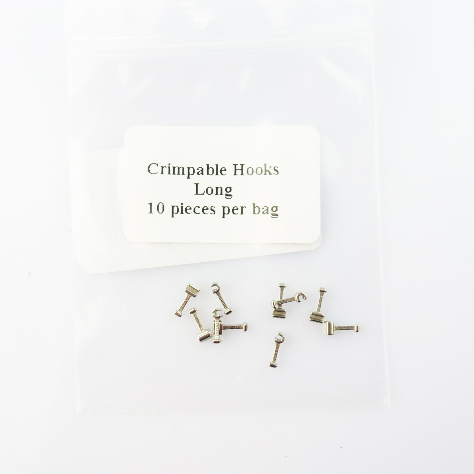 Dental Orthodontic Crimpable hooks Long/Short/Left/Right/Cross/Stops For bracket