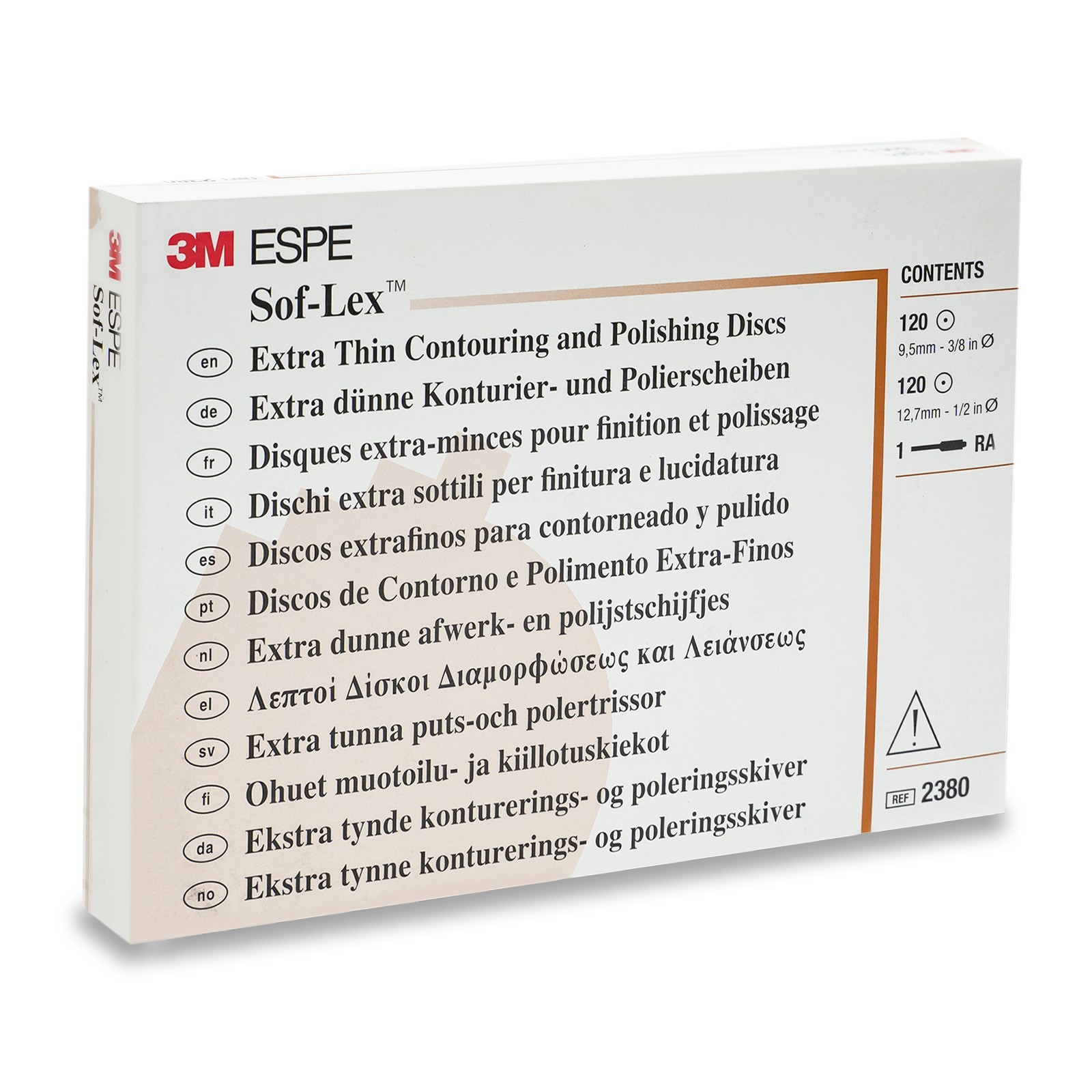 Dental 3M ESPE Sof-Lex soflex Contouring Polishing 240 Discs Kit 2380