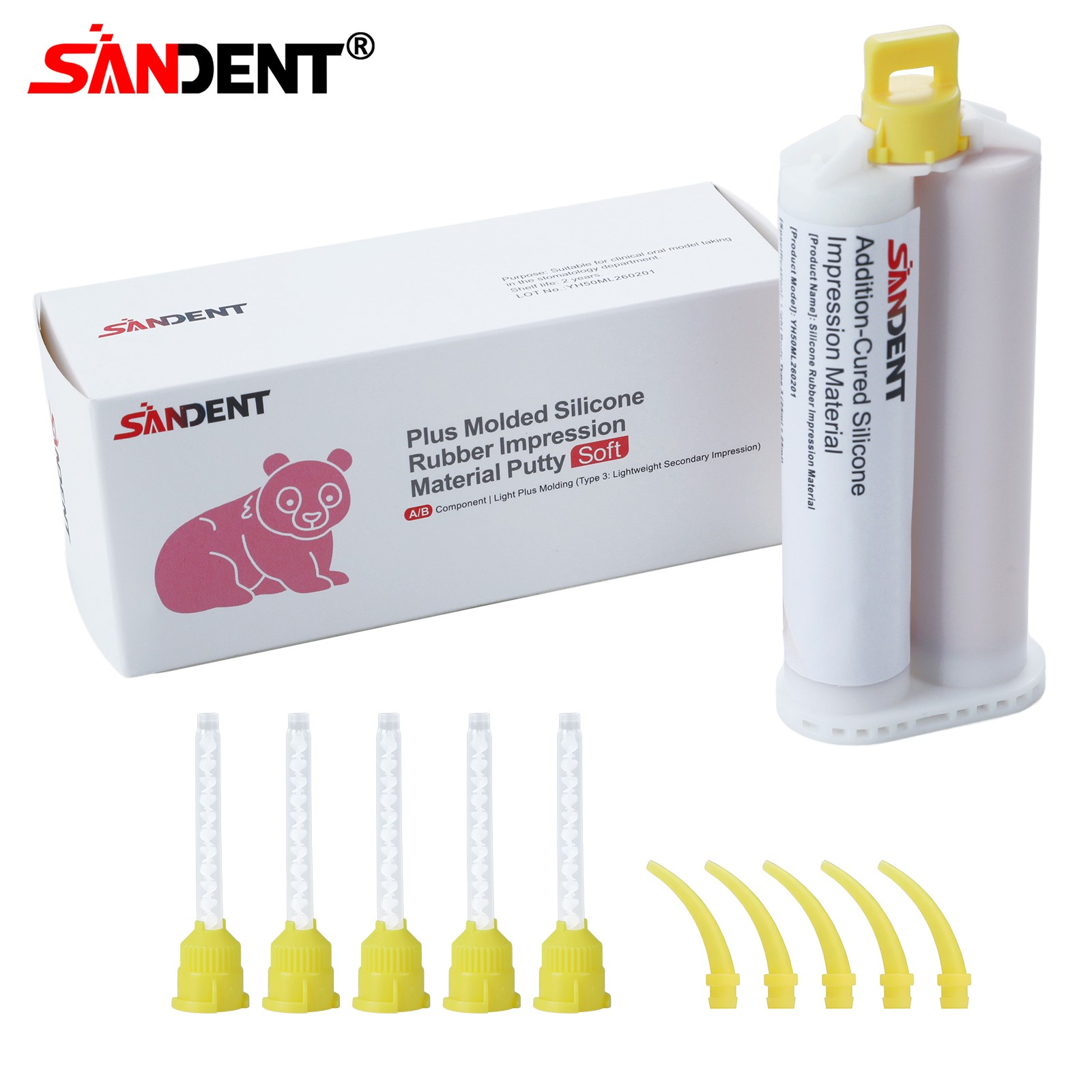 Dental Light Body Fast Rapid Set Dental Impression Material 50mL VPS PVS