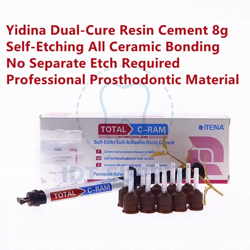 Yidina Dual-Cure Self-Etching Resin Cement 8g All Ceramic Crown Veneer Bonding