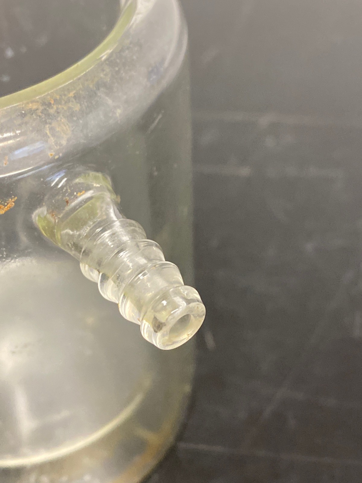 ACE Glass 250mL Jacketed Reaction Beaker w/ 11mm Hose Barbs 5340-05 B