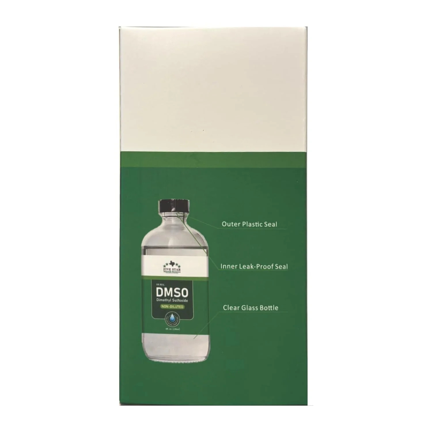Dimethyl Sulfoxide (DMSO) 99.95% Pure Liquid |8 oz. DMSO Non-diluted | Undiluted