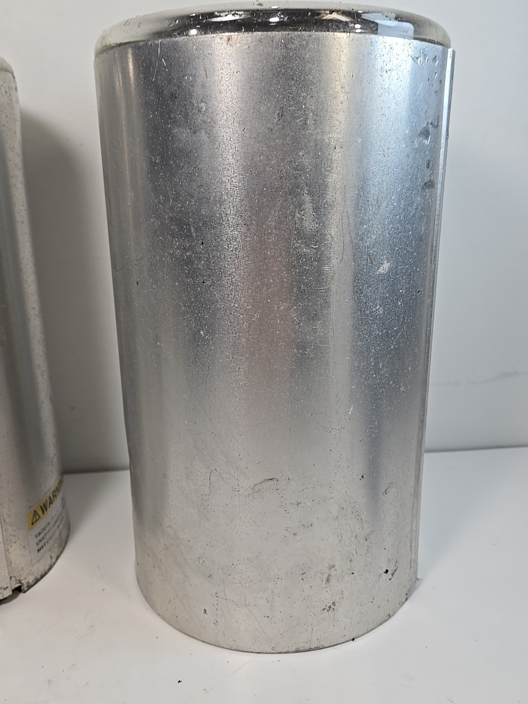 POPE 1900mL 120mm ID 190mm Depth Cylindrical Glass Aluminum Dewar Flask 86210099