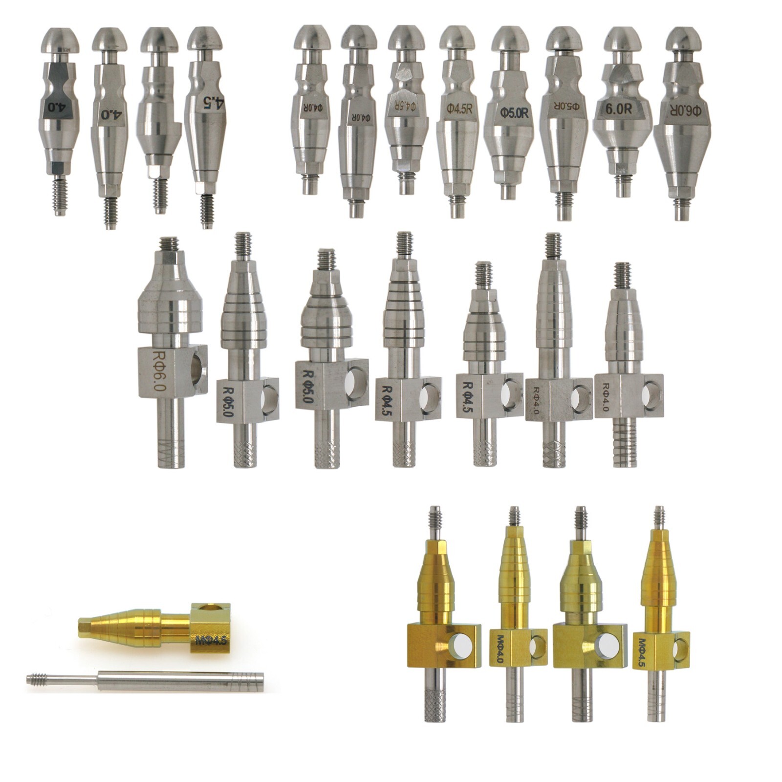 Hiossen ET Open/Close Tray Transfer Impression Coping Fits Mini/Regular implants