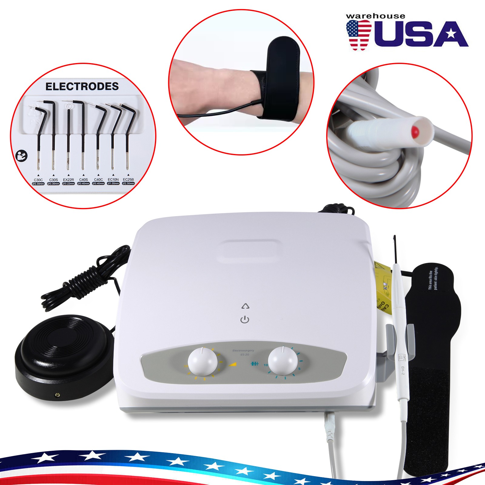 Dental Occlusal Mirror Fog Free LED Intra Oral Photo System 3*Mirrors Anti-Fog