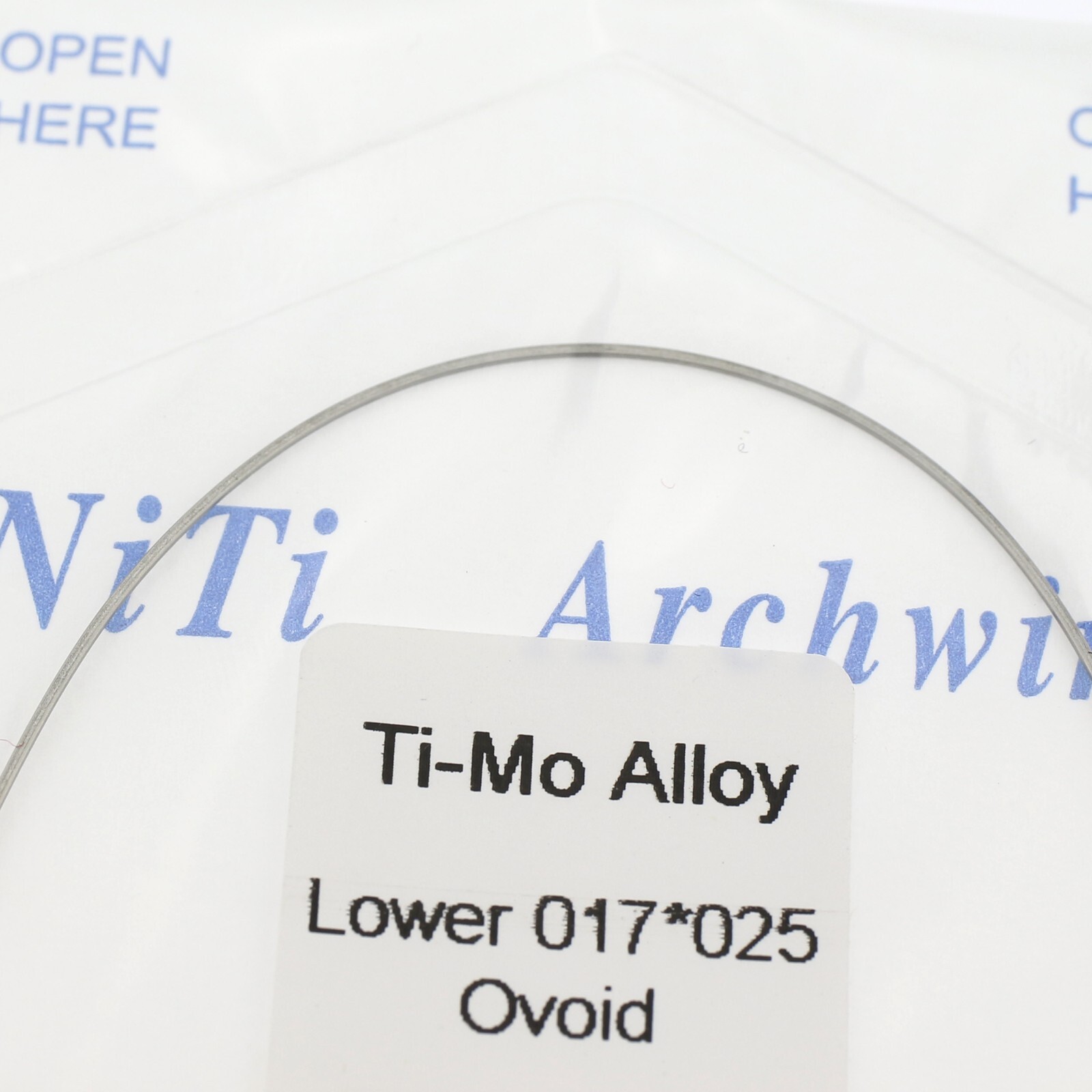 Dental Orthodontic Arch Wires Ovoid Ti-Mo Alloy TMA Titanium Molybdenum DAMON AO