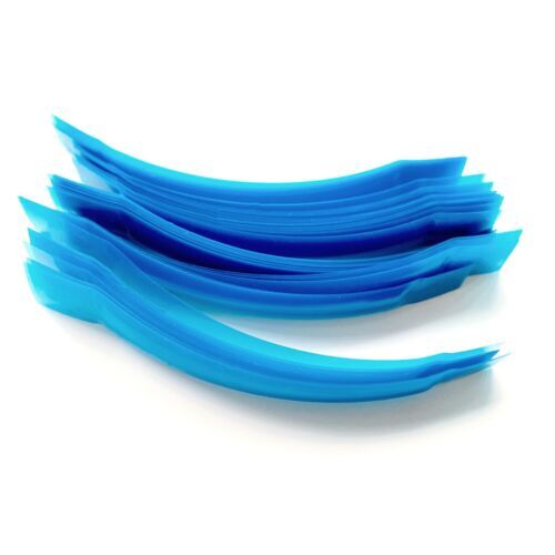 Dental Blue Tint View Matrix Contoured Anterior Matrices Mylar Anatomical Strip