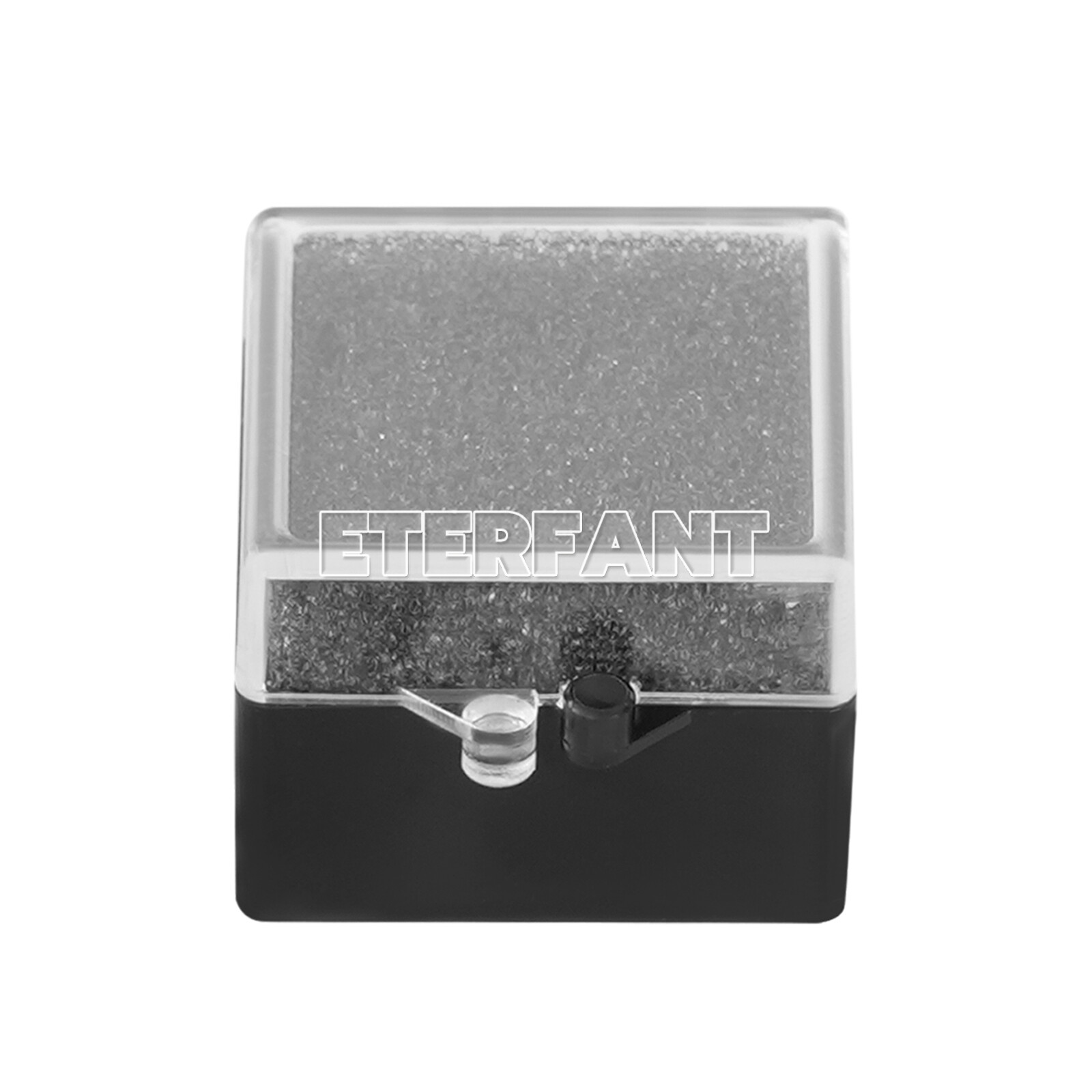 Dental Lab Crown/Veneer/Bridge Boxes 1×1 Clear Top with Sponge Fillers