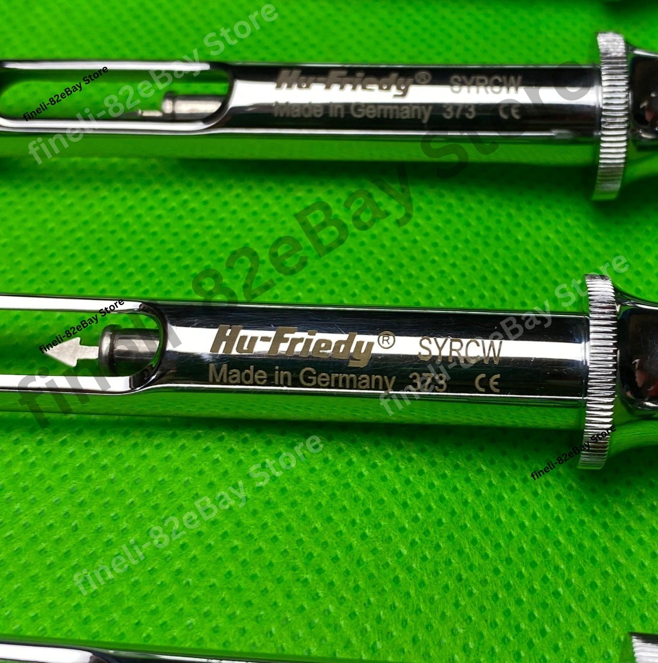 Lot of 4x Hu-Friedy CW Style Dental Anesthetic Aspirating 1.8ml Syringe SYRCW