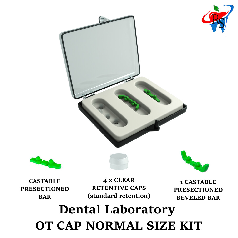 Dental Lab Implant OT Cap Normal 2.5mm Castable Sphere Attachment Kit