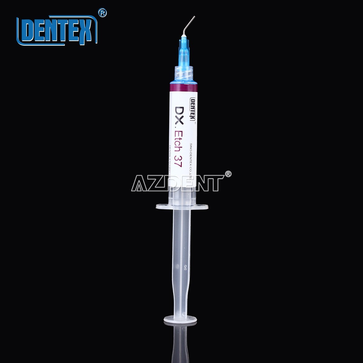 3x Dentex Dental Etching Gel 37% Acid Etchant Gel 5ml/syringe