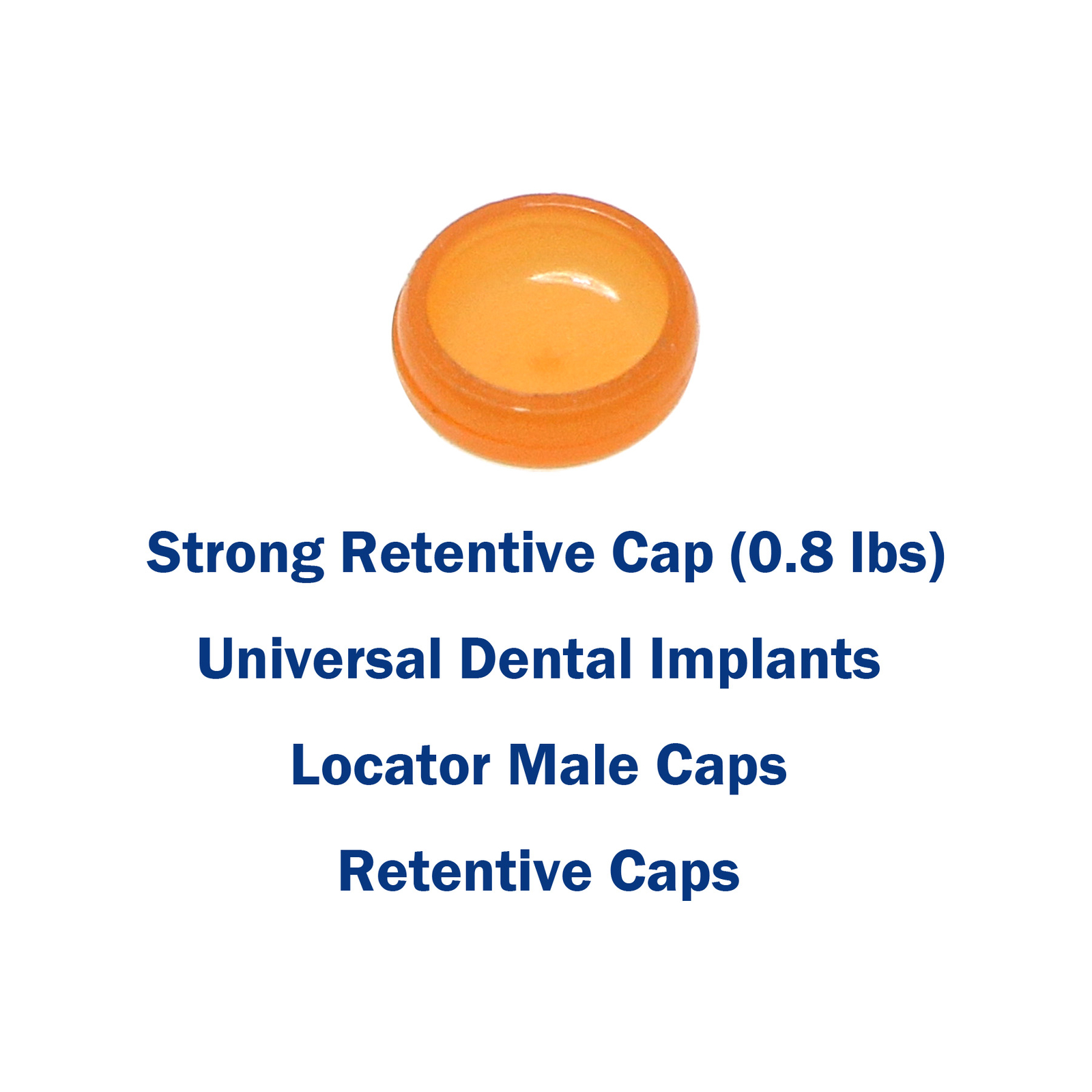 Strong Retentive Caps Overdenture Attachments Abutments Dental Metal Housing