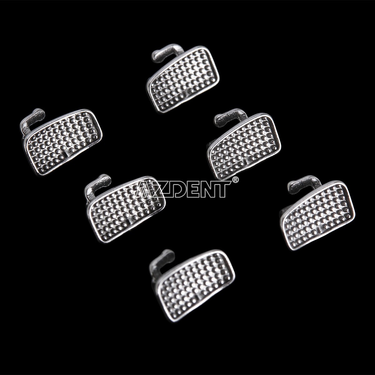 AZDENT Dental Orthodontic Buccal Tube 1st Molar Sgl MBT.022 Monoblock Bondable