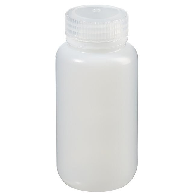 LOT OF 6 – Nalgene Packaging Bottles, 250ml 8oz, Wide Mouth, HDPE Leak Proof