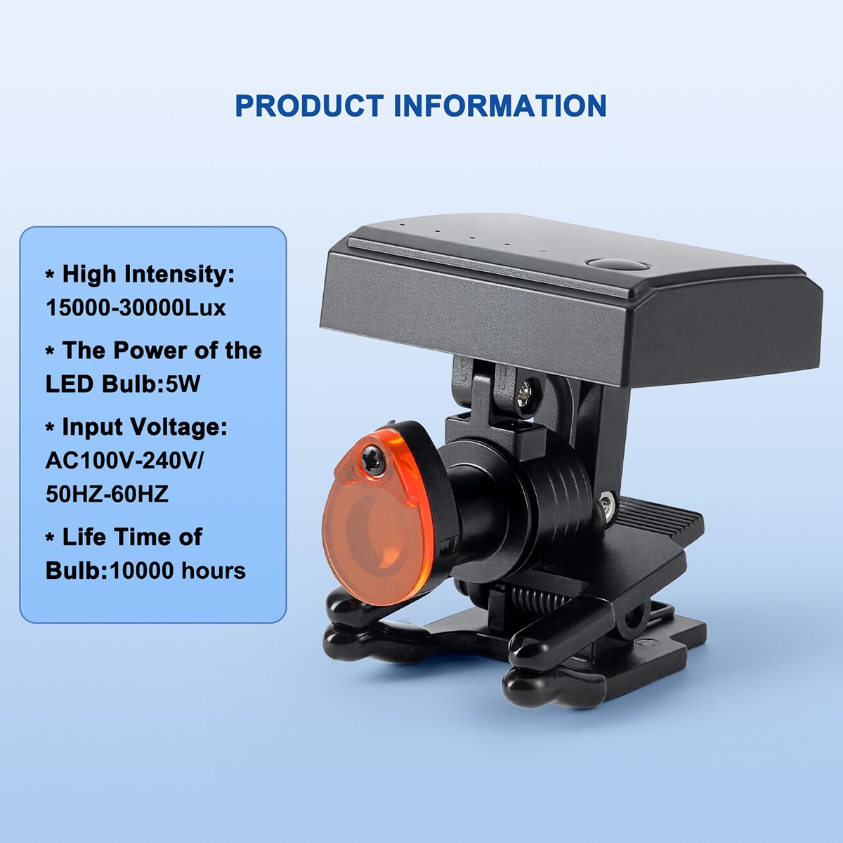 4.0X Dental Surgical Medical Loupes Magnifier Binocular Ergo /LED 5W Headlight
