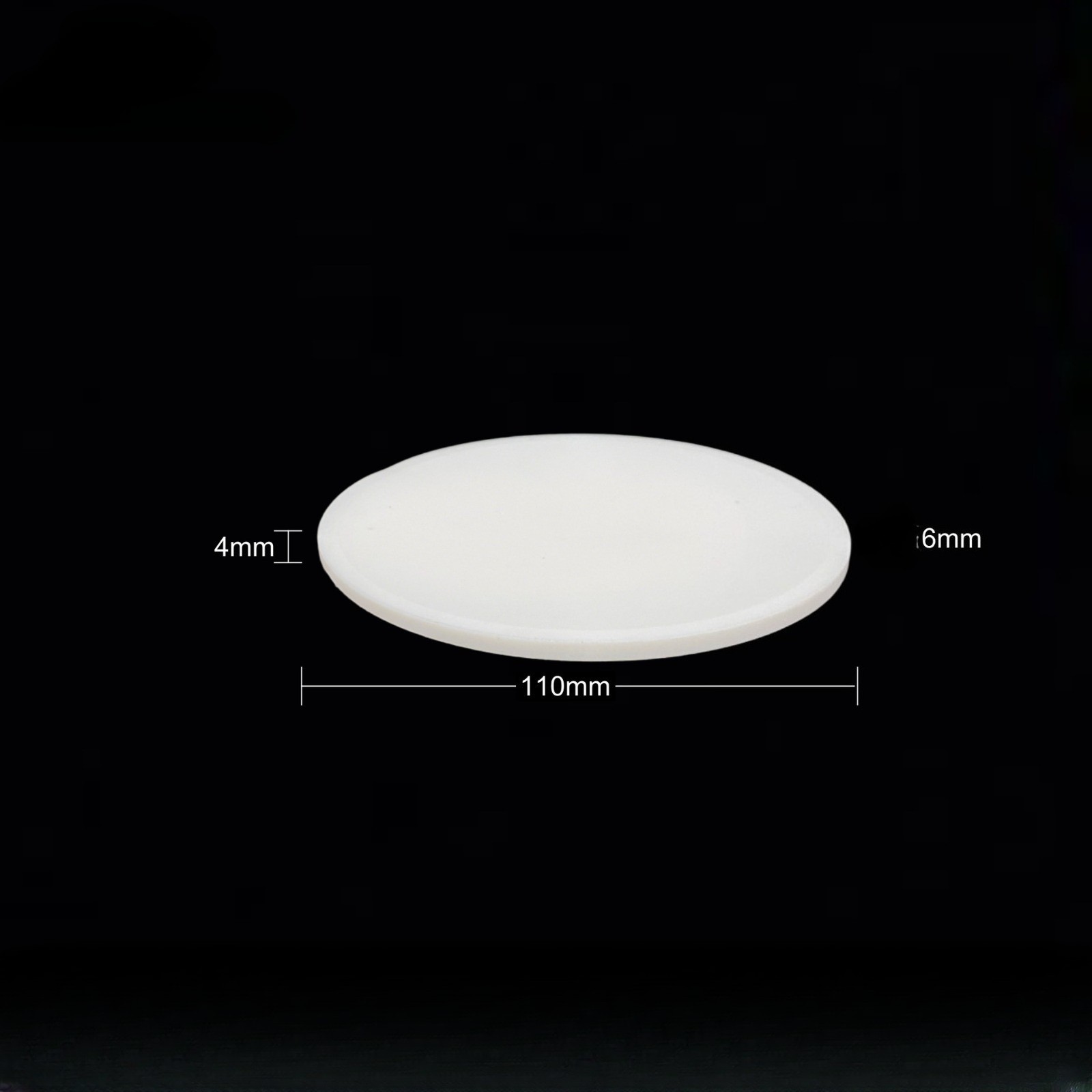 PTFE Evaporating Dish & Watch Glass High Temperature Resistant Lab Ware