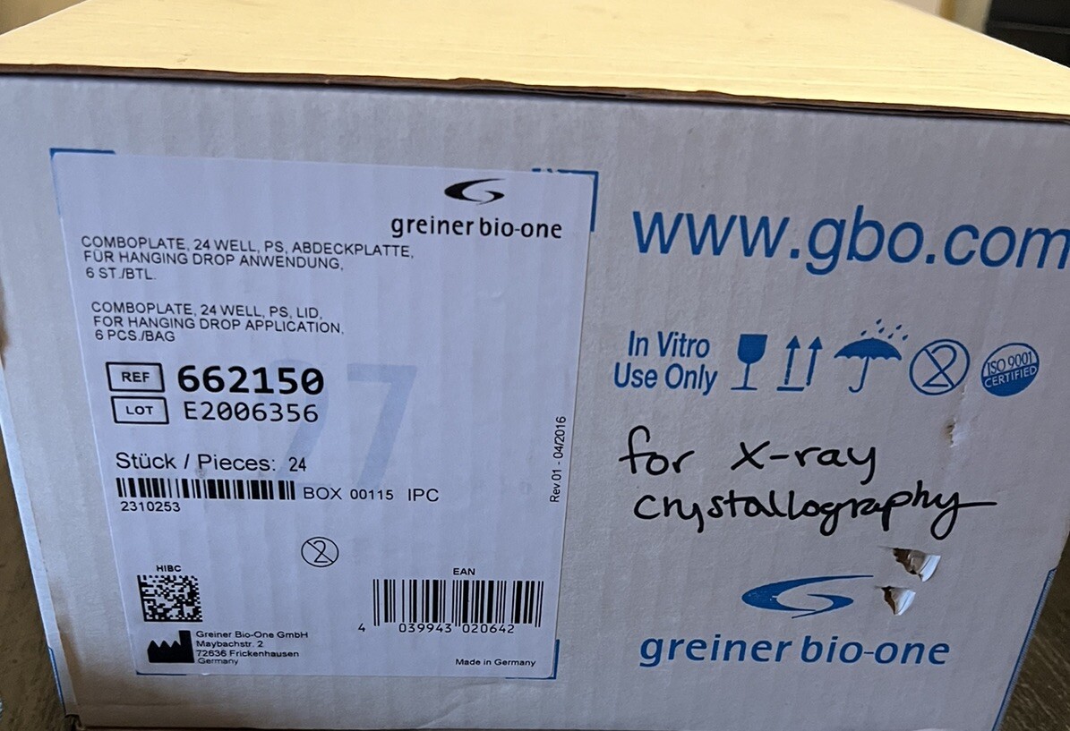 Grenier Bio-one Combo plate 24 Well For Hanging Drop Application