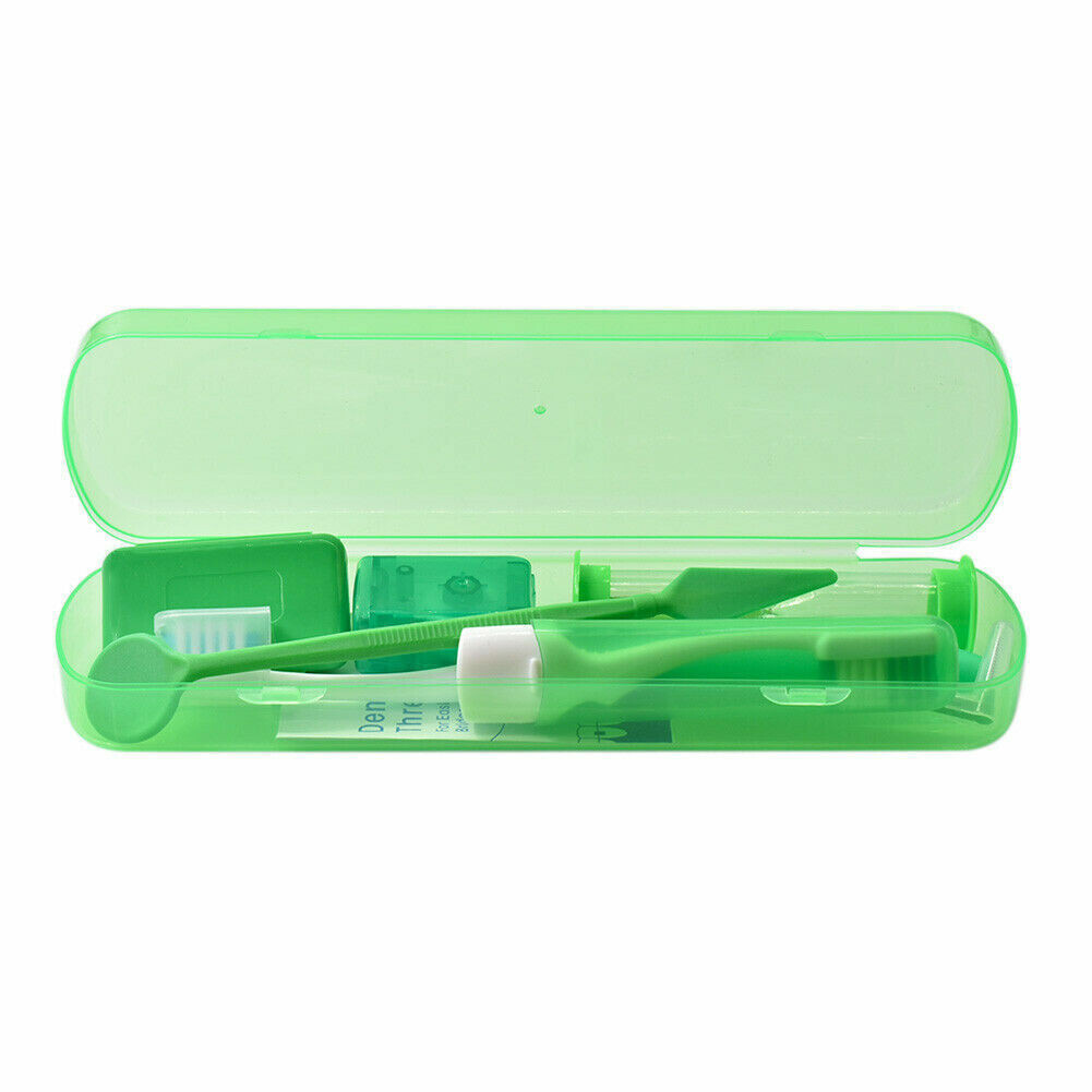 Dental Orthodontic Wax/Teeth Oral Care Orthodontic Kit Brush Floss Thread Mirror