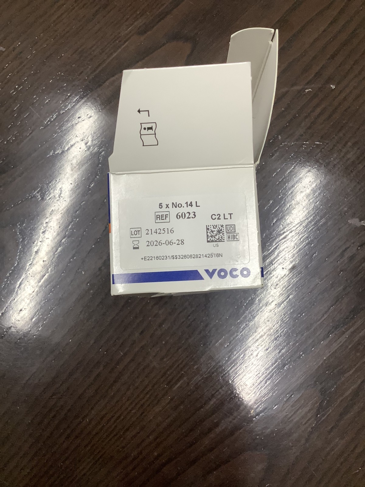 Voco 6023 Grandio CAD / CAM Blocs C2 #14 Low Translucency 4/Pk