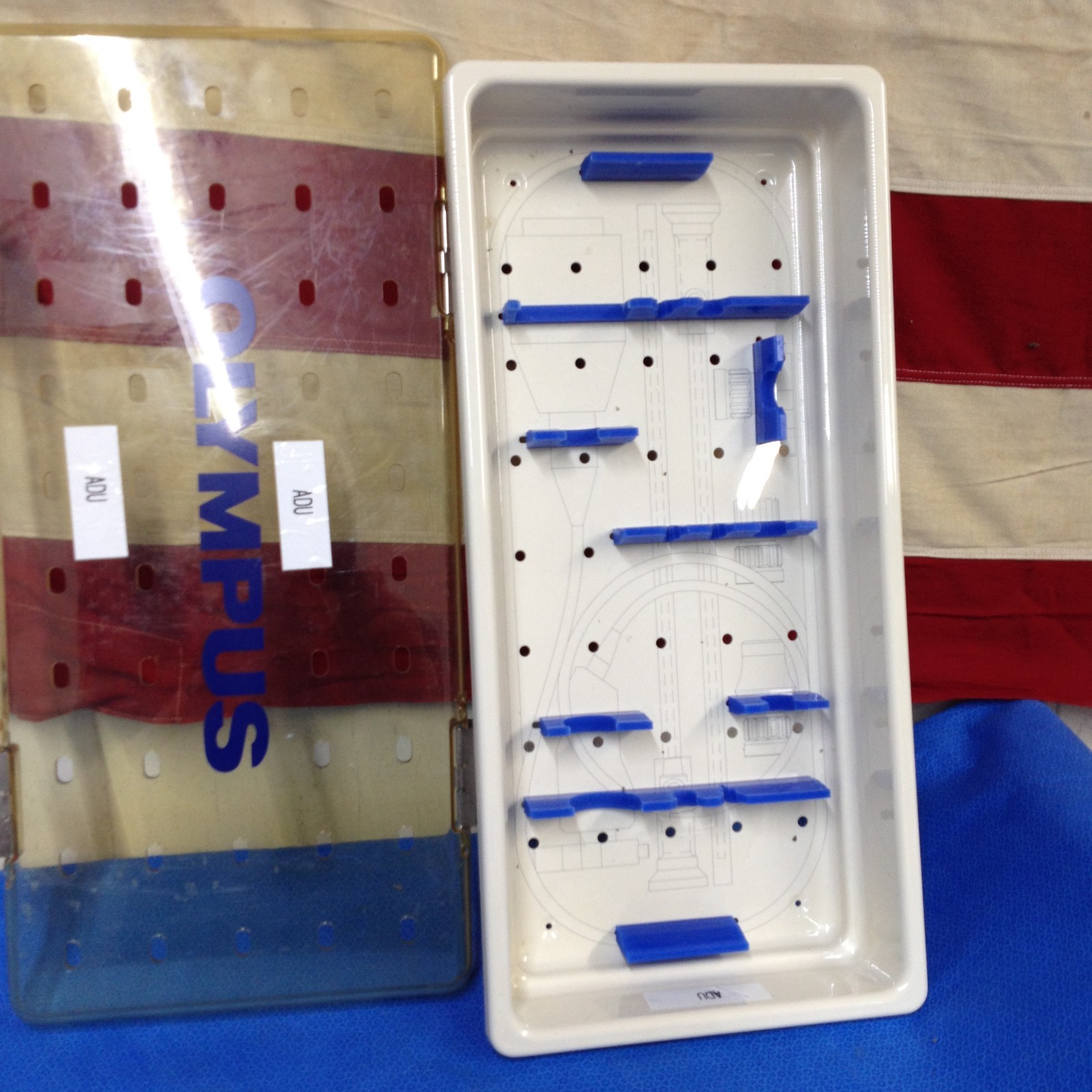 Olympus Sterilization Tray Autoclavable WAO5994A 19X9X3.5