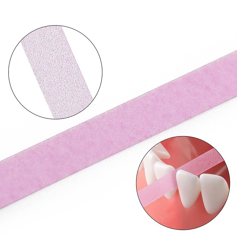 60pcs Dental Polishing Strips Polyester coated Coarse/Medium /Fine/Extra fine