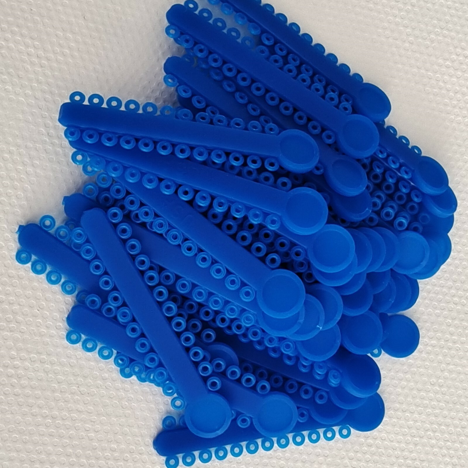 Dental Elastic Ligature Ties 1008pcs/pack Orthodontic Rubber Bands O Rings Blue