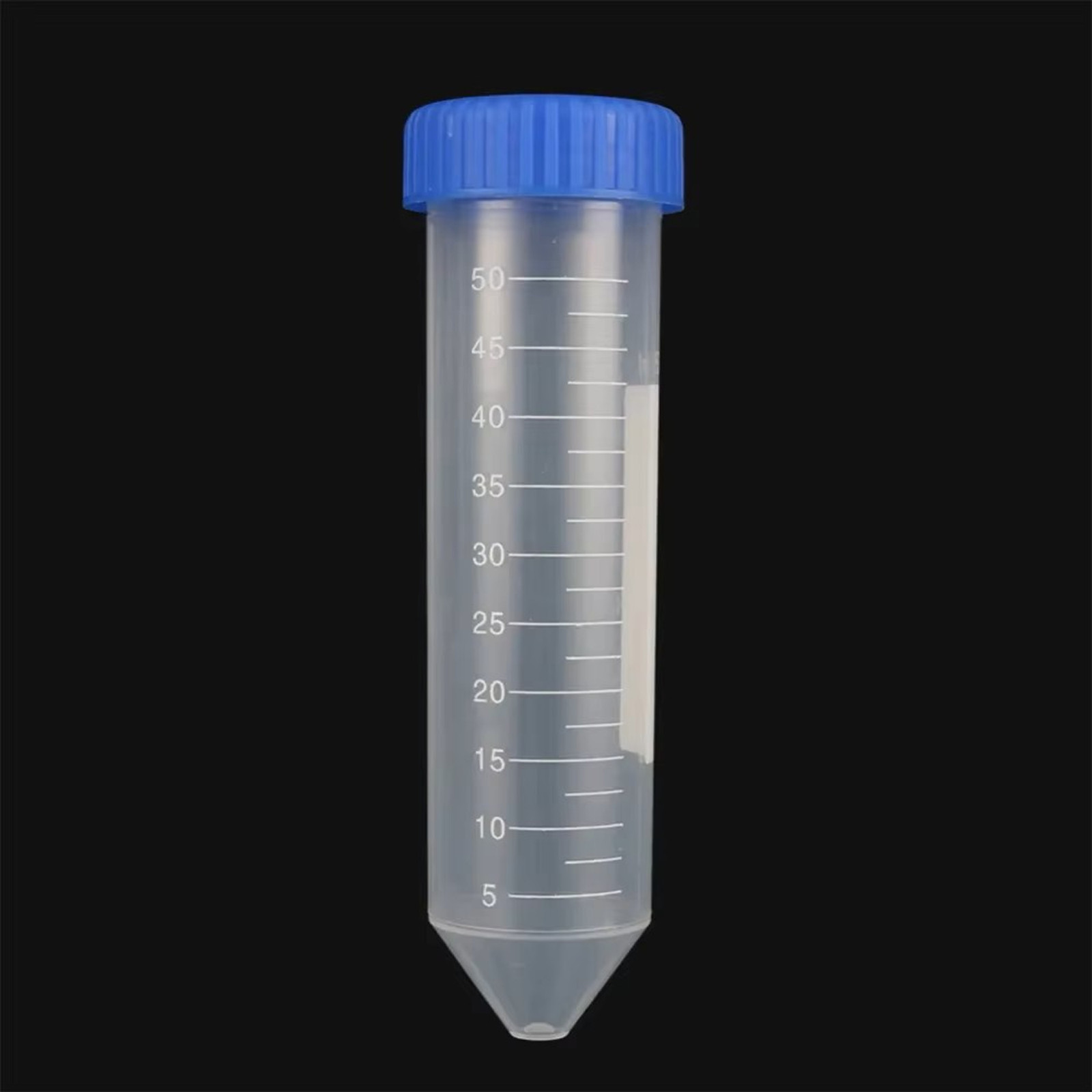 50ml Centrifuge Tubes Screw Cap Flat Round Pointed Bottom Plastic Lab Test Tube