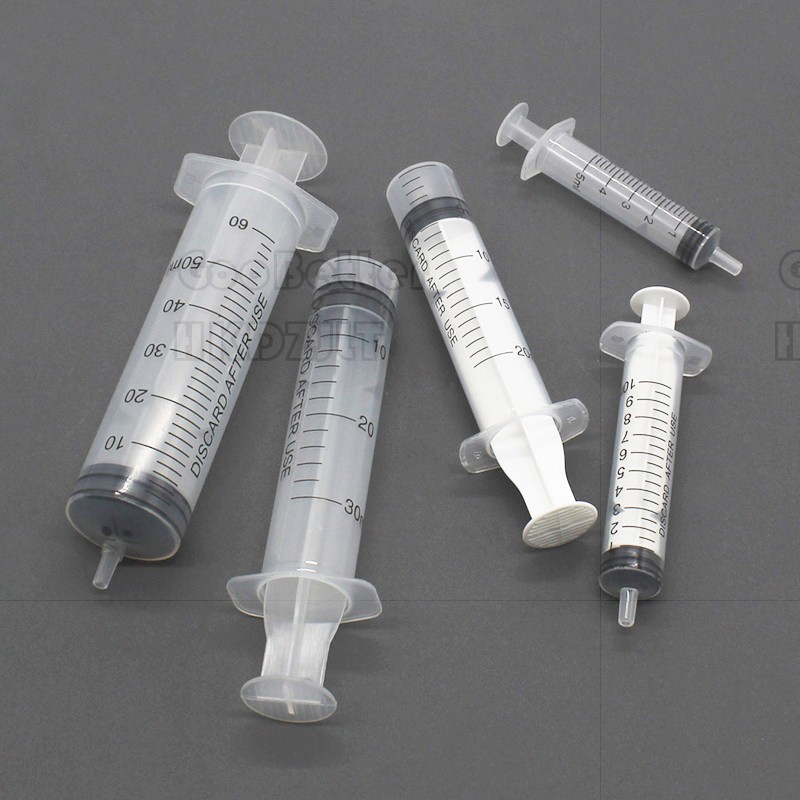 Syringes Plastic for Thick Glue Ink Crafts Dispensing 5ml 10ml 20ml 30ml 50ml
