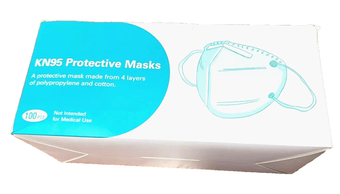 KN95 Protective Mask – 4 Layer – Non Medical Use – 100 count case
