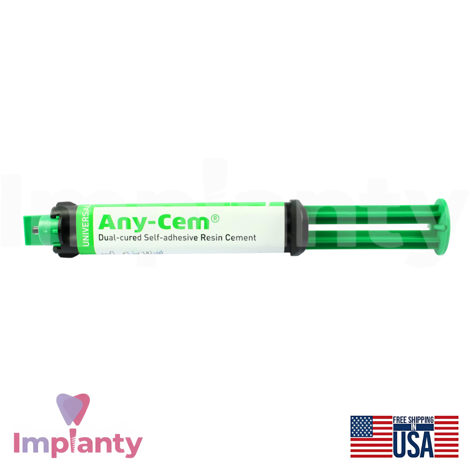 Any-Cem Dental Self Adhesive Tube 6g Permanent Restoration Universal Shade