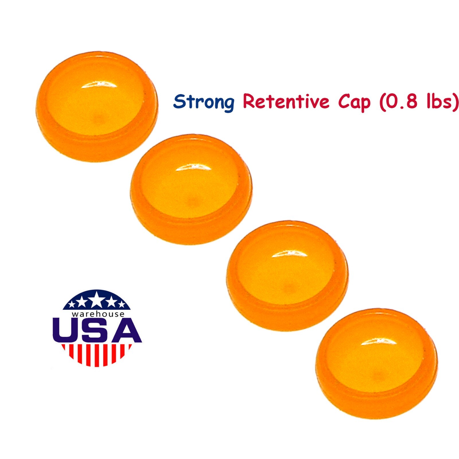US Overdenture Retention Cap Kit 0.8/1.2/2.4lbs PEEK Material Locator Abutment