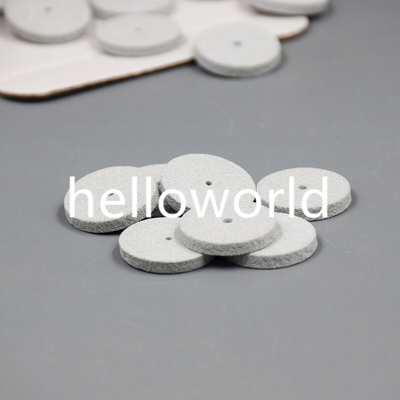 50 Pcs Hot-sale Dental White New Jewelry Silicone Polishing Wheels Polishers