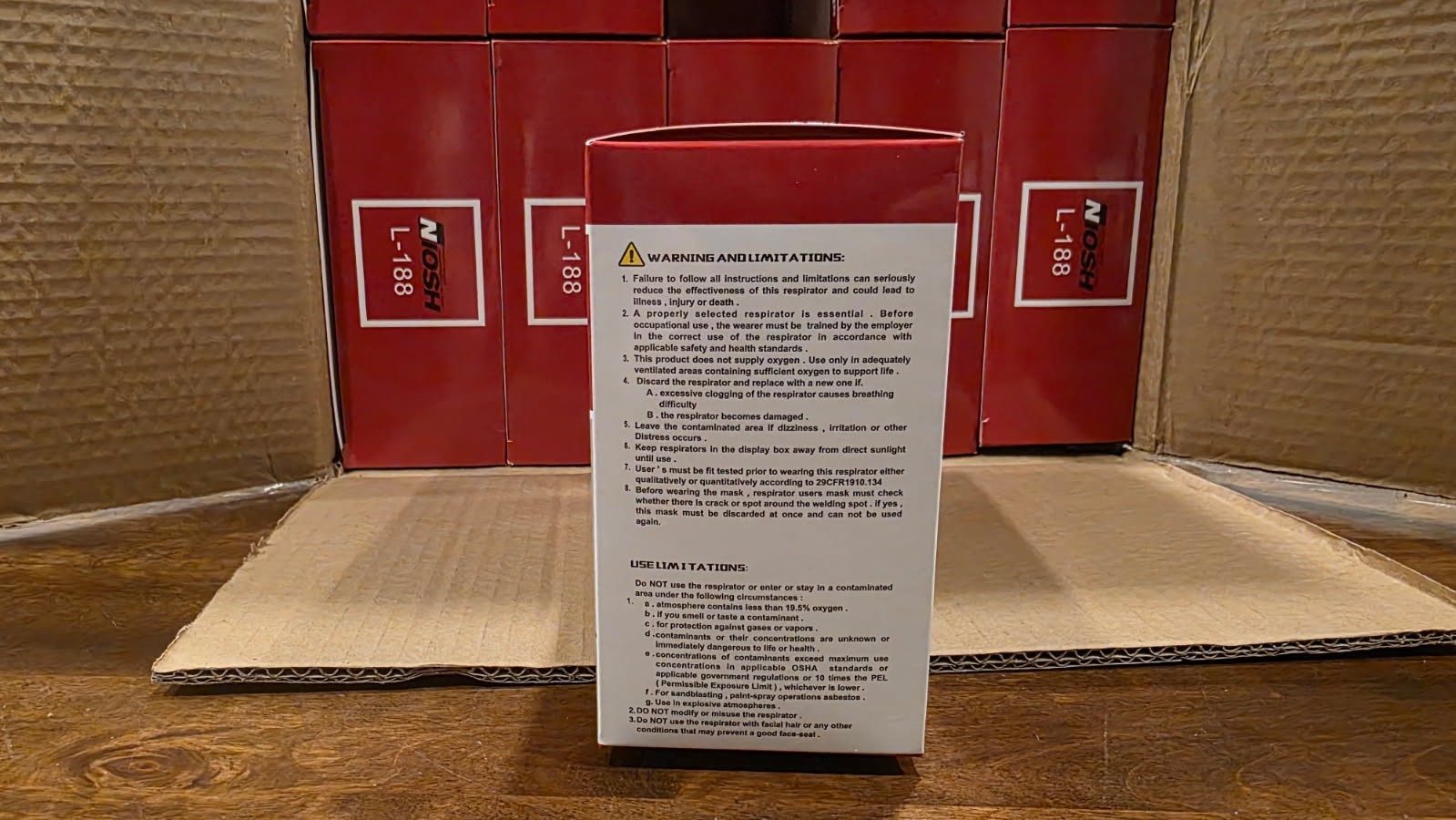 Case of N95 Respirator Masks with NIOSH Approval -400 per case