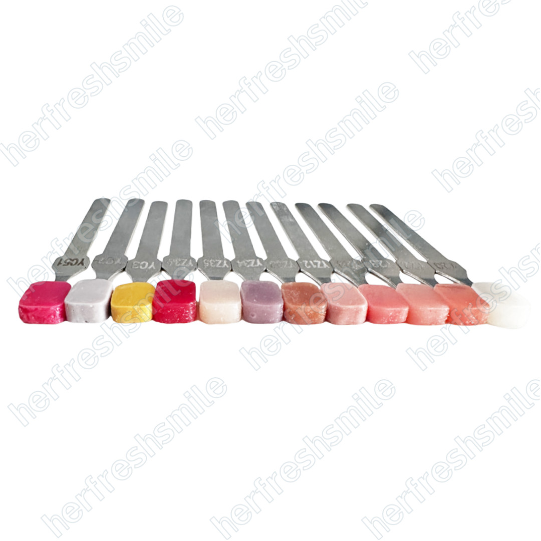 Gingiva Pink Resin Dental Beauty Gum Composite Highly 3D Aesthetic Color Guide